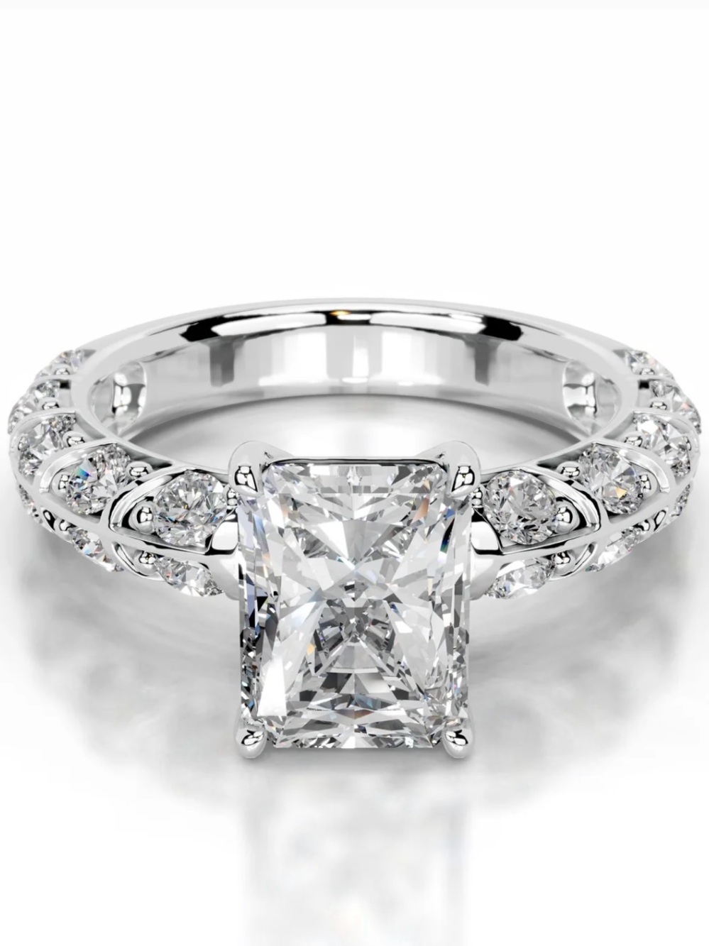 Best Brilliance Iseul Lab Grown Diamond Ring 18K white gold size 6